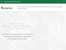 Tablet Screenshot of mre.com.mx
